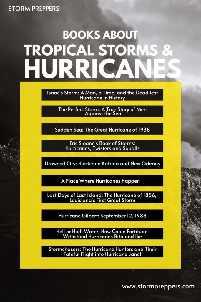 Storm Preppers - Pinterest - Books About Tropical Storms and Hurricanes