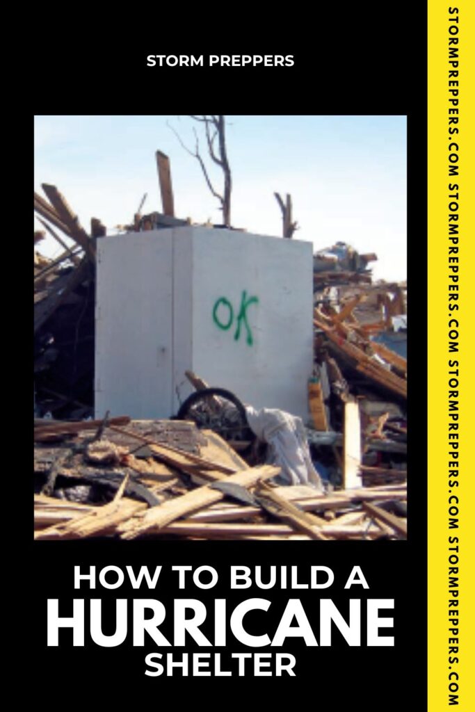 Storm Preppers - Pinterest - How to Build a Hurricane Shelter